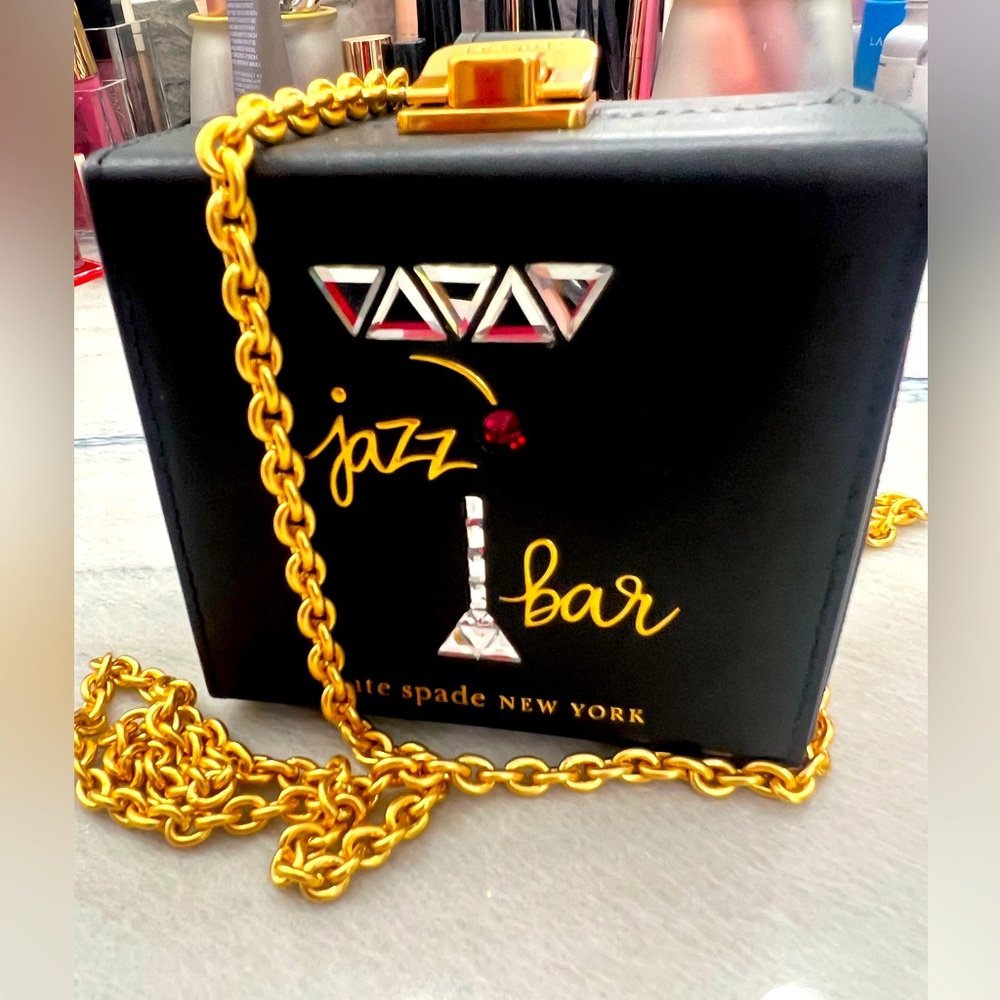 Collectible novelty Kate Spade Matchbox rare Mini Frame Clutch Crossbody New!!!